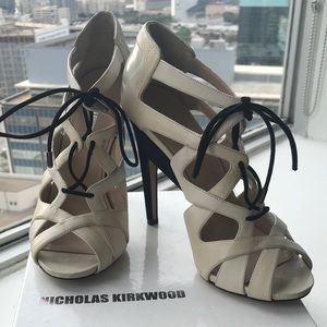 Nicholas Kirkwood lace up heels